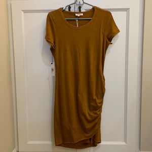 La Miel Ruched T-shirt dress